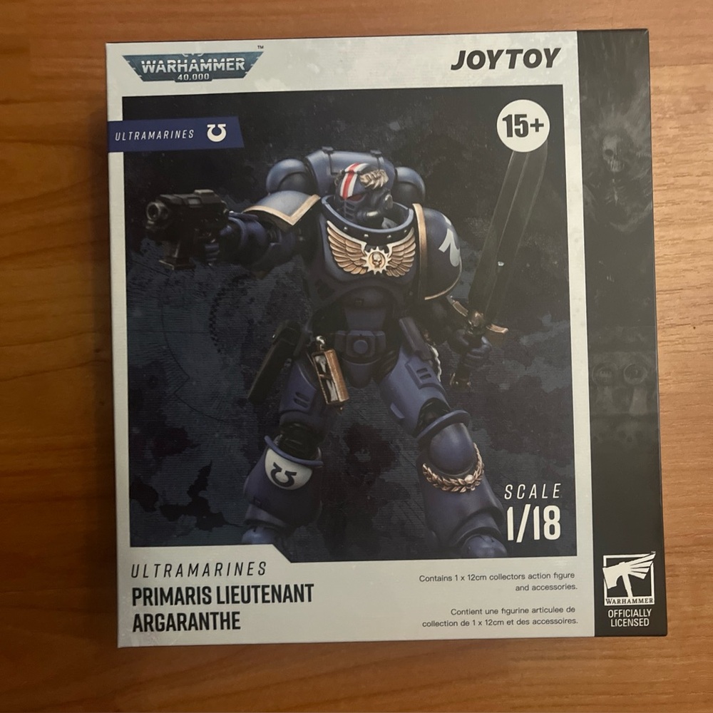 JoyToy Warhammer 40,000 40k | Ultramarines Primaris Lieutenant Argaranthe NEW!!!